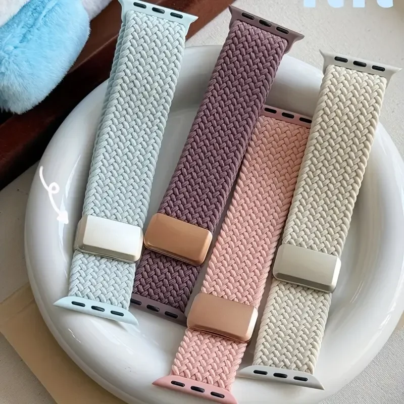 Milanese Loop Magnetic - Нейлоновый плетеный ремешок-петля для Apple Watch