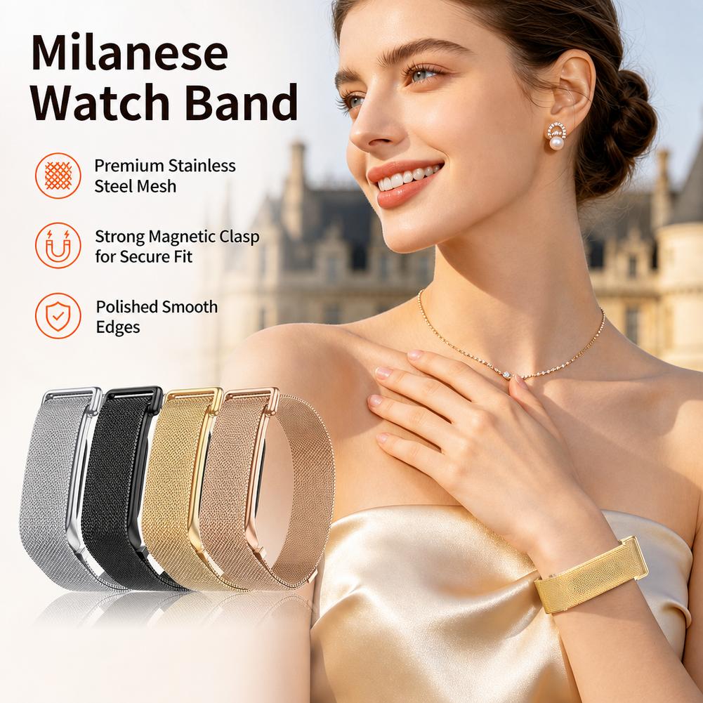 Магнитный миланский ремешок дл – обзор и цена Milanese Loop Magnetic