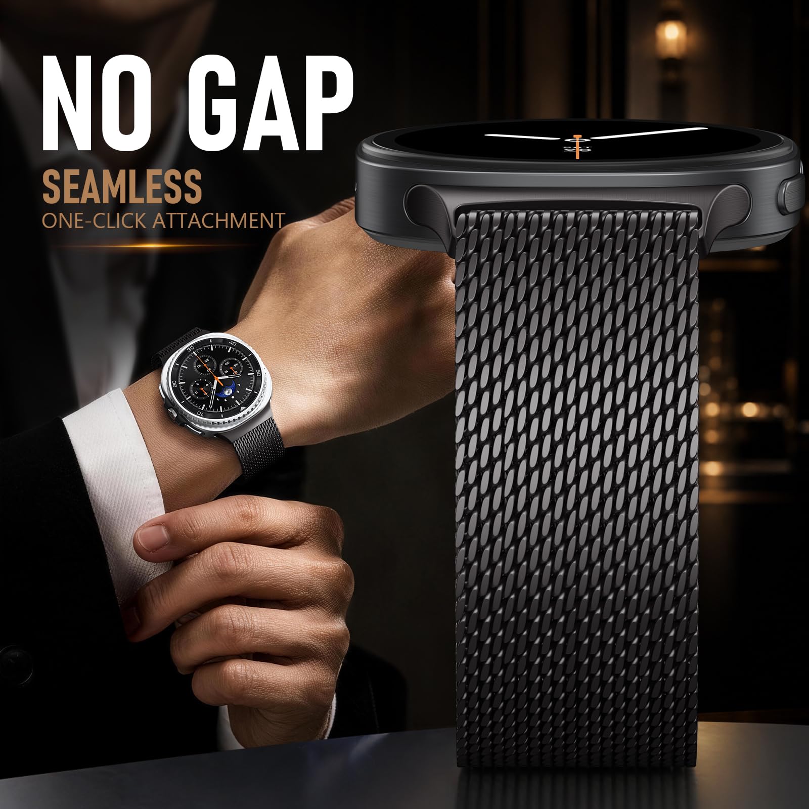 Миланский ремешок для Samsung  – обзор и цена Milanese Loop Magnetic