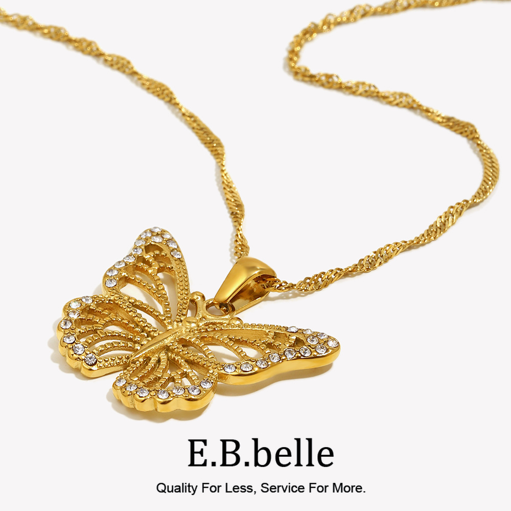 E.B.belle ювелирные изделия из – обзор и цена Butterfly Clasp Deployant