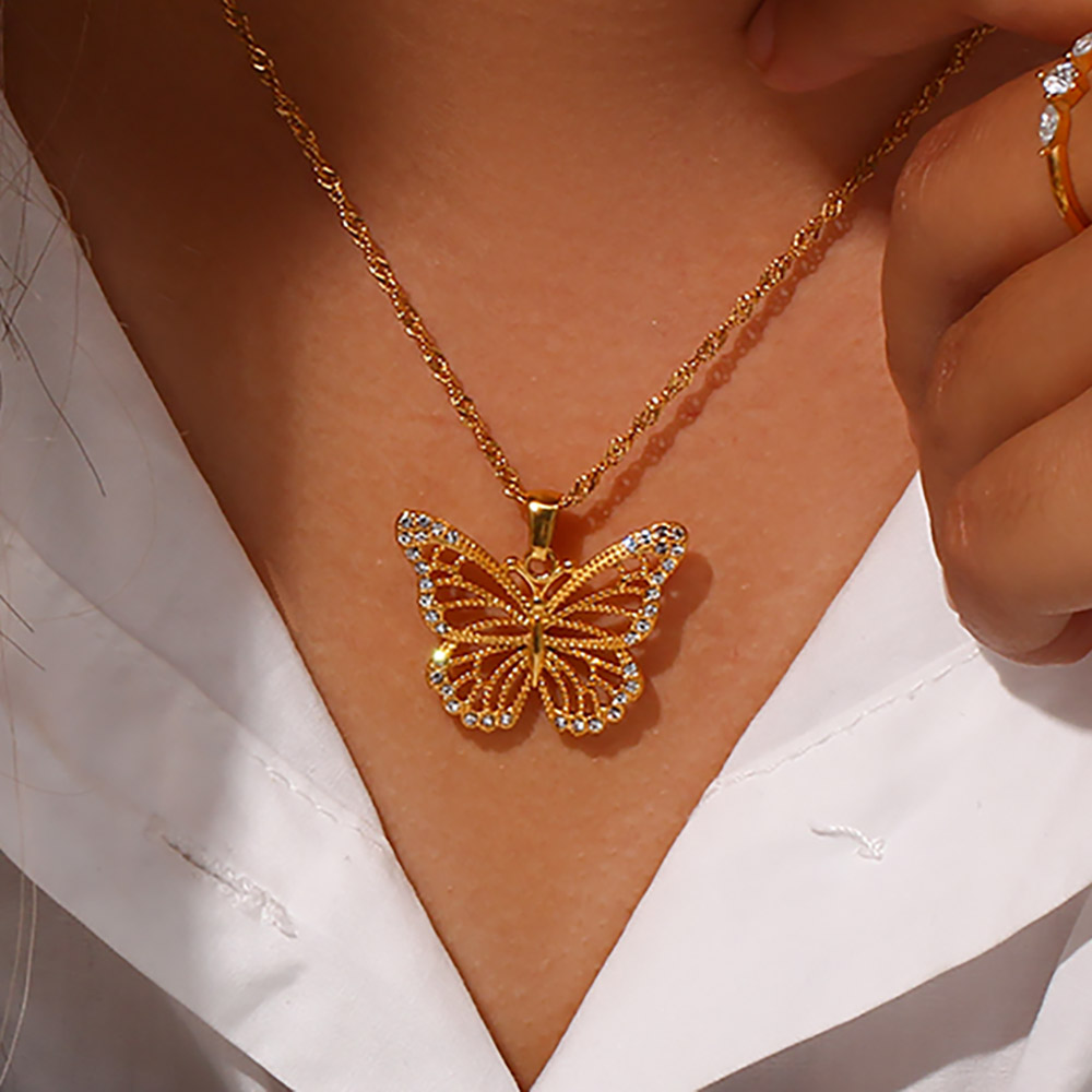 E.B.belle ювелирные изделия из – обзор и цена Butterfly Clasp Deployant